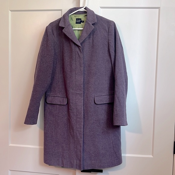 GAP Wool/Cashmere Fall Coat - Picture 1 of 7